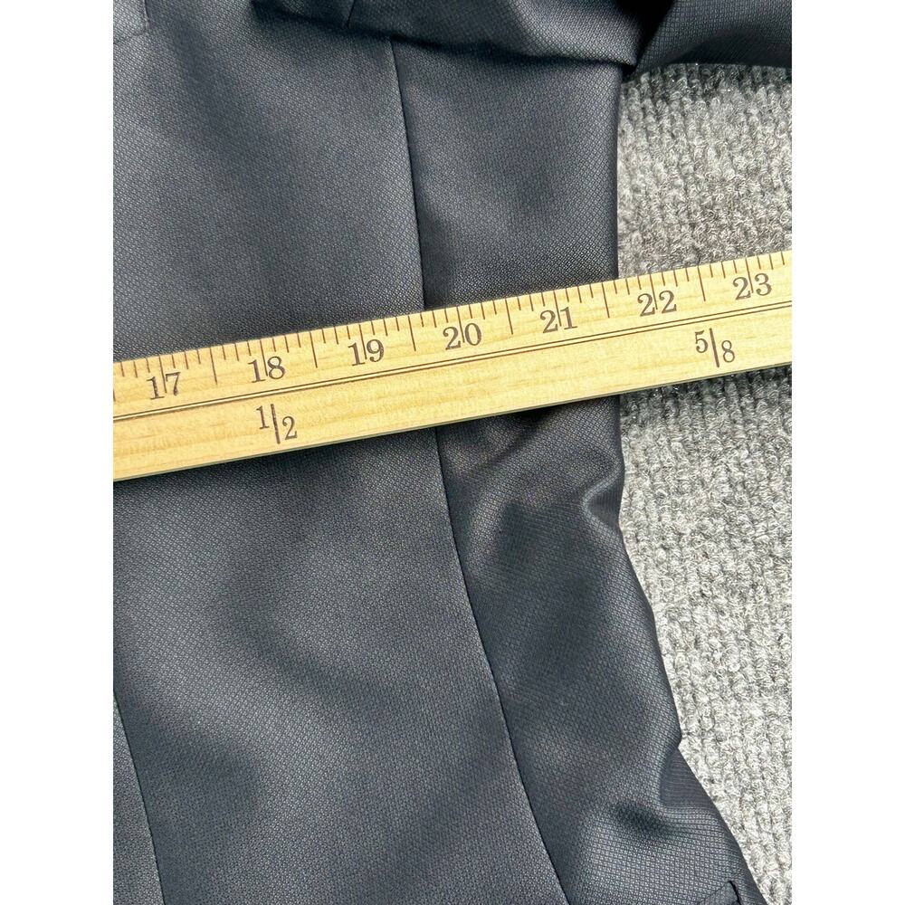 Sonneti Uomo 44R 2 Pc Suit Black Super 150's MicroTech 38x30 Hand Tailored - Picture 15 of 16